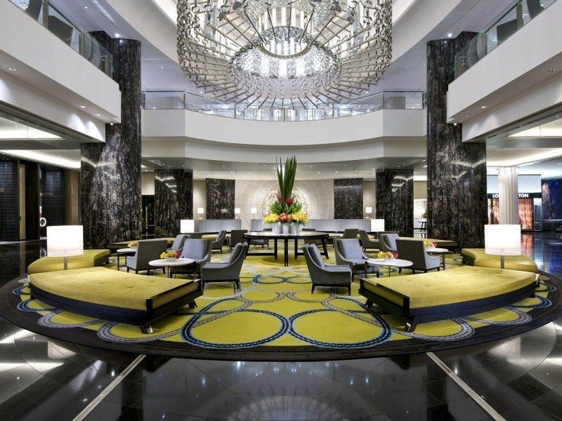 فندق Crown Towers ملبورن المظهر الخارجي الصورة The lobby of the hotel