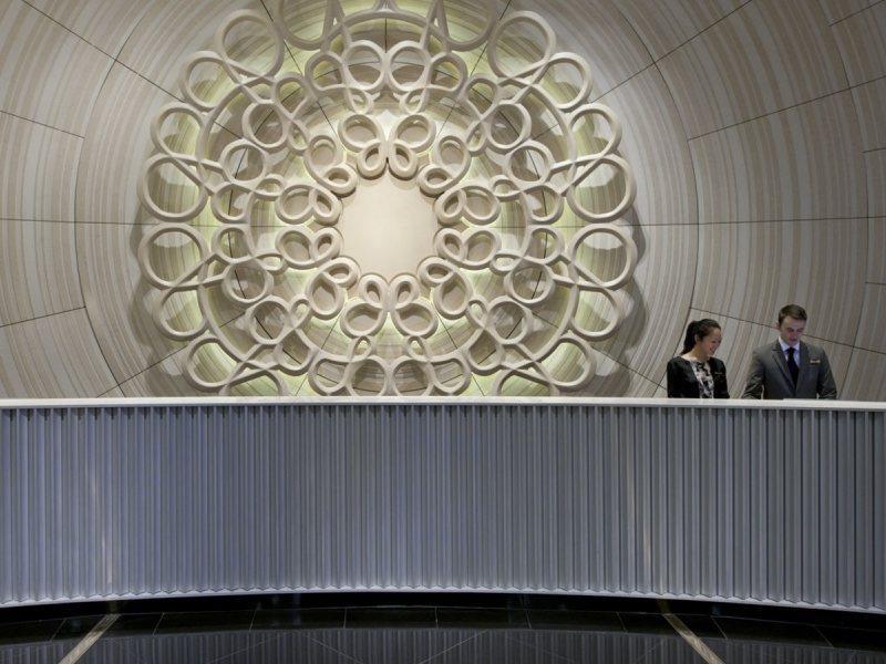 فندق Crown Towers ملبورن المظهر الخارجي الصورة The lobby of the hotel