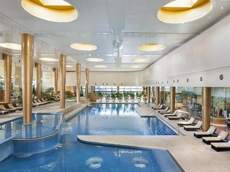 فندق Crown Towers ملبورن المظهر الخارجي الصورة The pool at the spa
